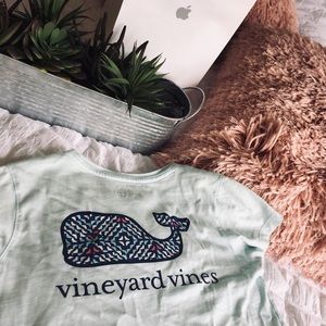 Girls (child) Vineyard Vine T-shirt 10-12 blue